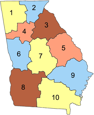 GHPCO Region Map